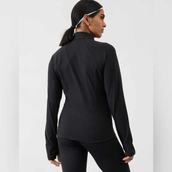NWT Athleta Salutation Black Jacket II Size Med (#579068) - Picture 6 of 10